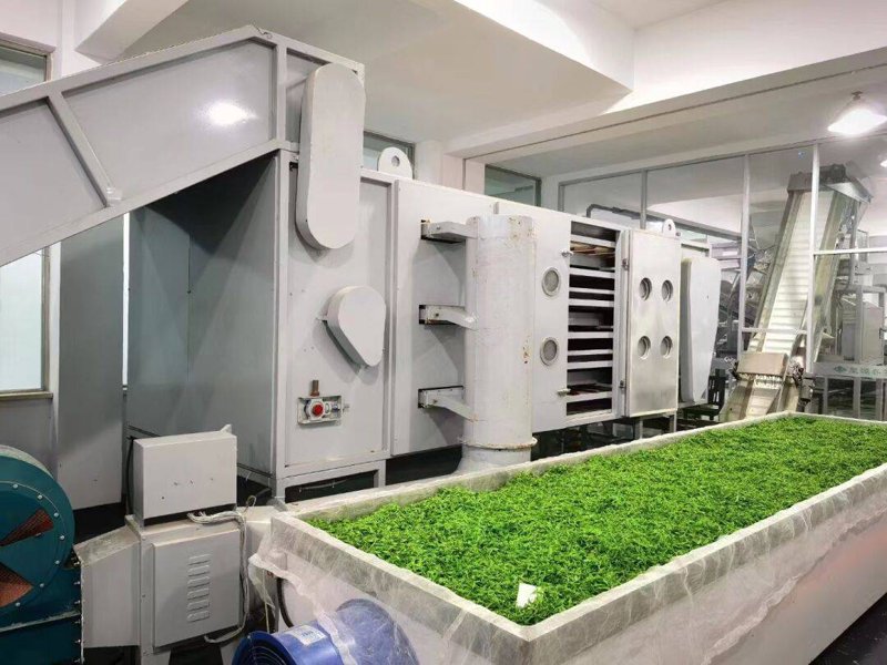 茶叶炒干机:现代制茶工艺的重要革新